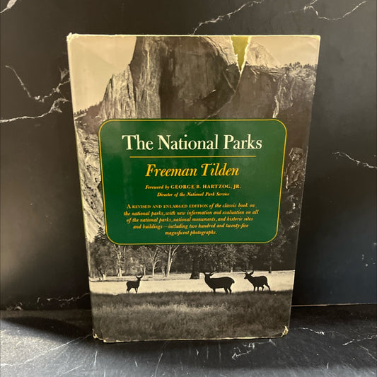 the national parks a revised & enlarged edition book, by freeman tilden, 1968 Hardcover image 1