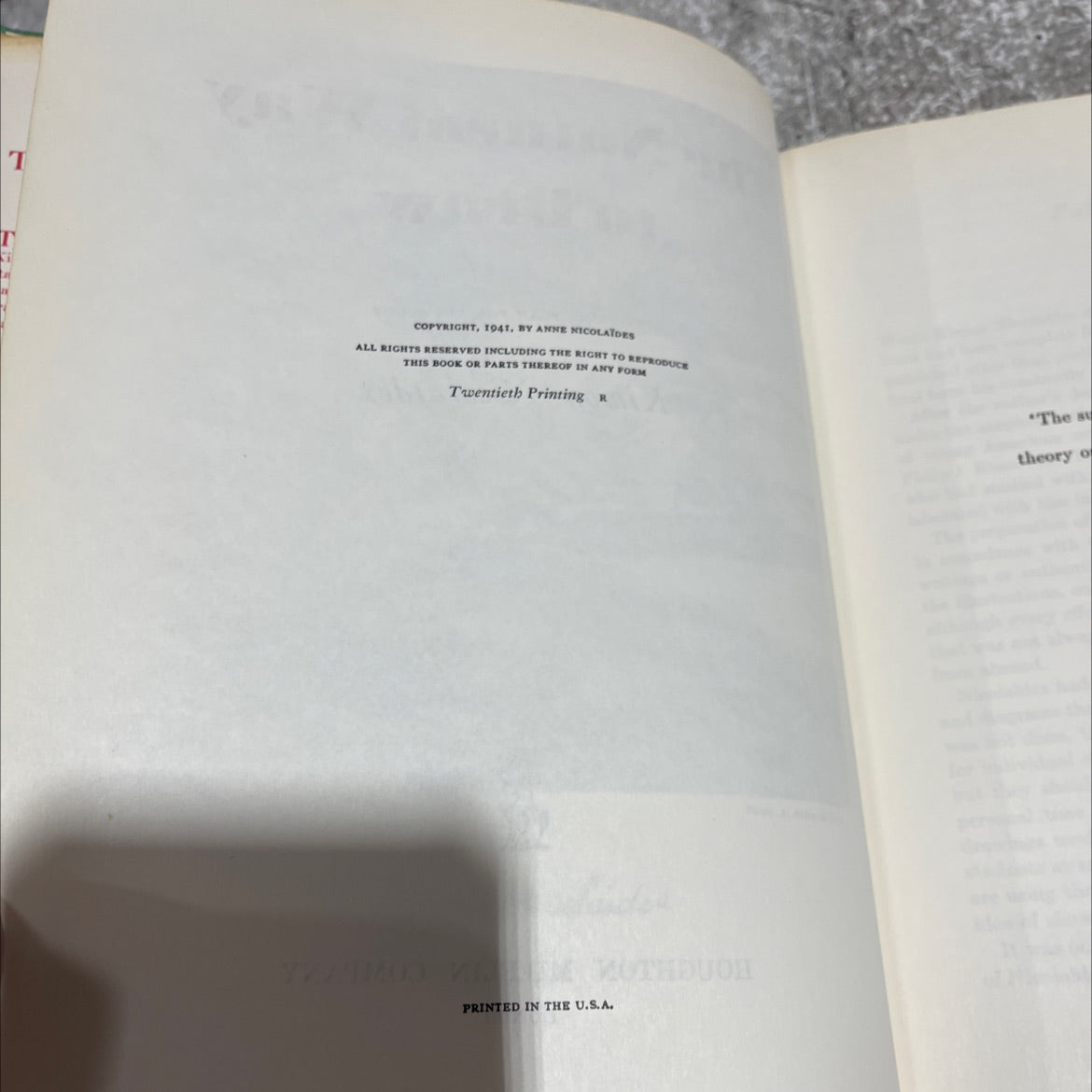 the natural way to draw book, by Kimon Nicolaïdes, 1941 Hardcover image 3