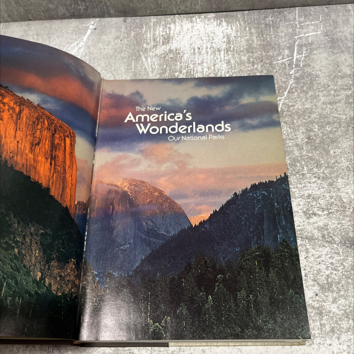 the new america's wonderlands our national parks book, by unknown, 1975 Hardcover image 2