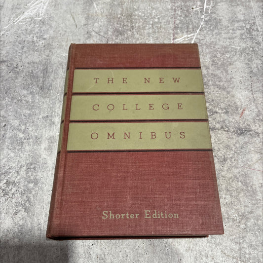 the new college omnibus shorter edition short stories autobiography drama eleven contemporary poets novel book, by image 1