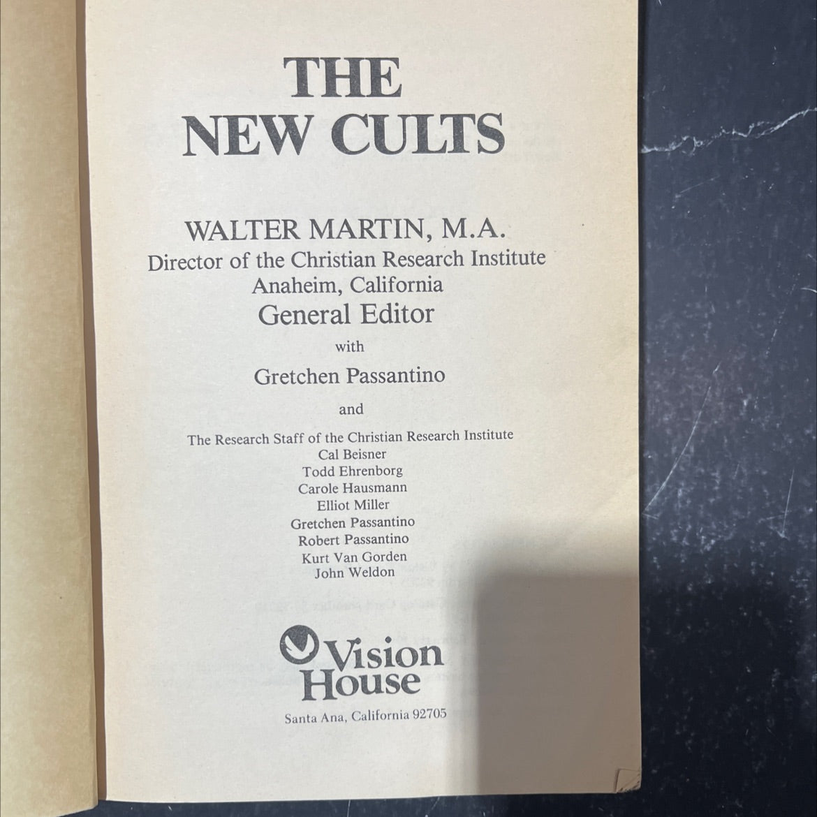 the new cults book, by walter martin, 1980 Hardcover image 2