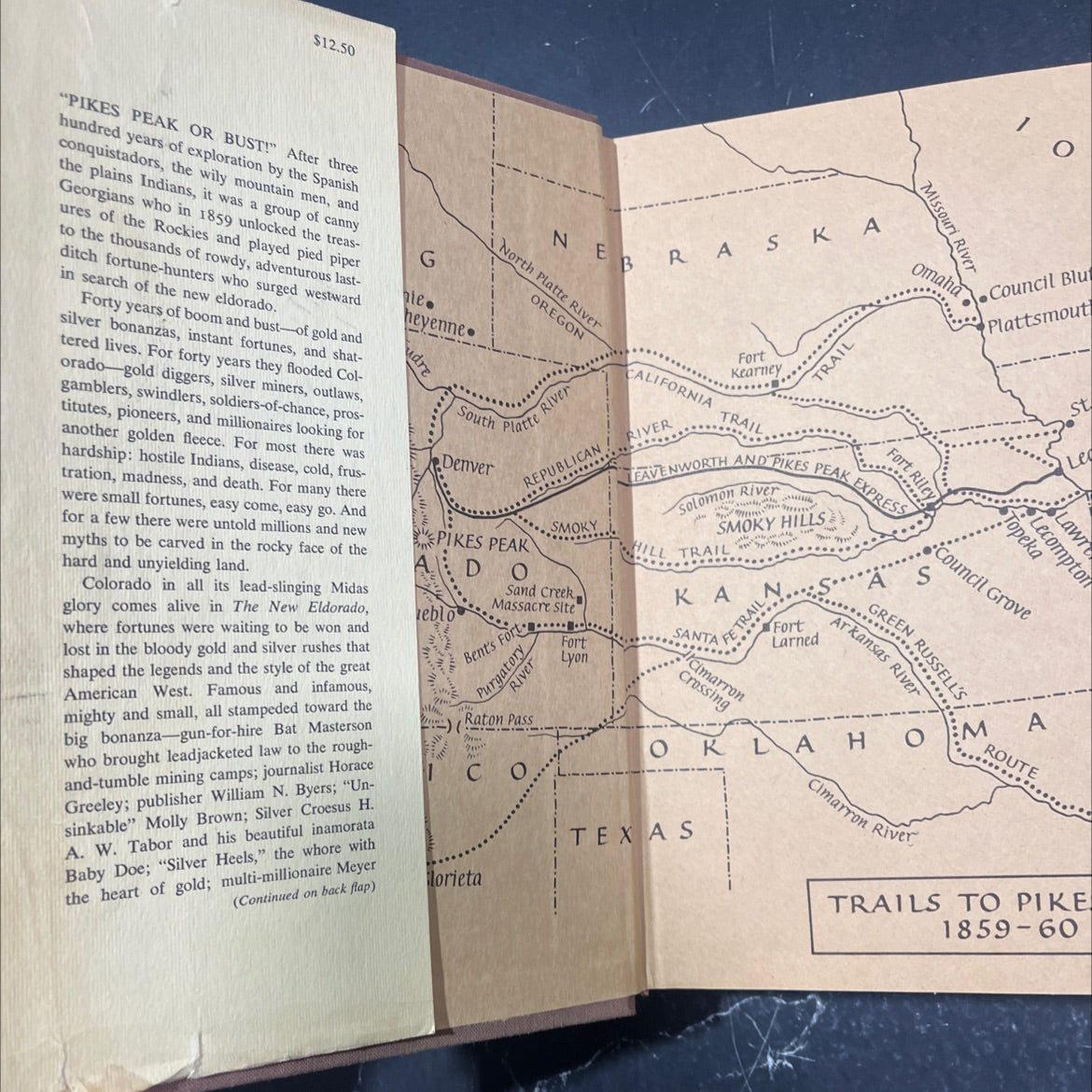 the new eldorado the story of colorado's gold and silver rushes book, by phyllis flanders dorset, 1970 Hardcover image 4
