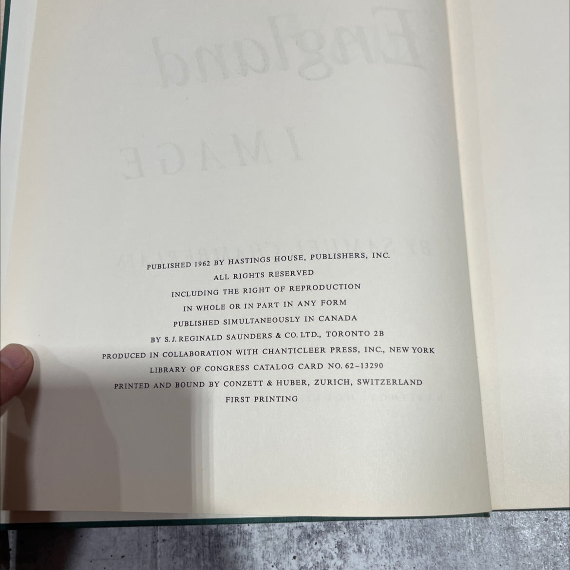 the new england image book, by samuel chamberlain, 1962 Hardcover image 3
