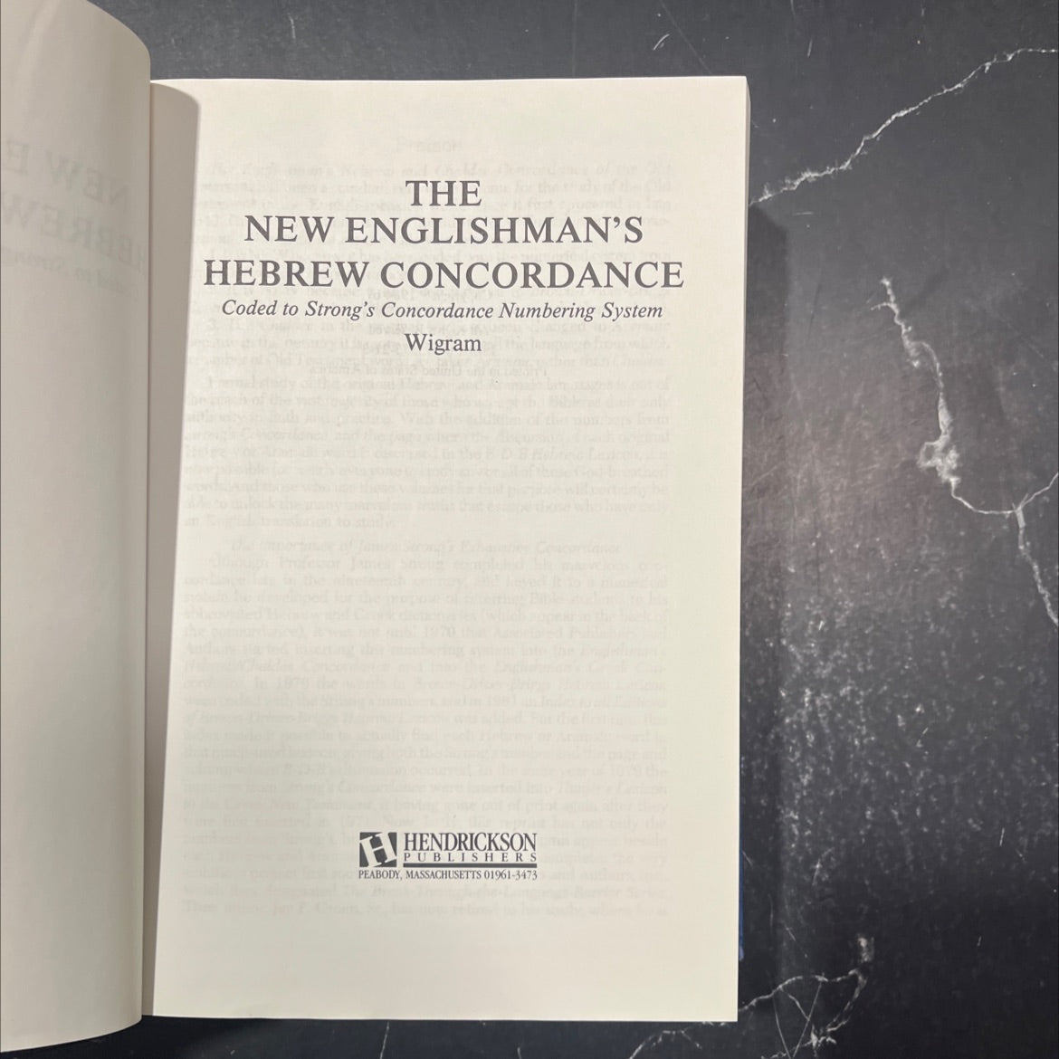 the new englishman's hebrew concordance coded to strong's concordance numbering system book, by jay p. green, sr., 1984 image 2