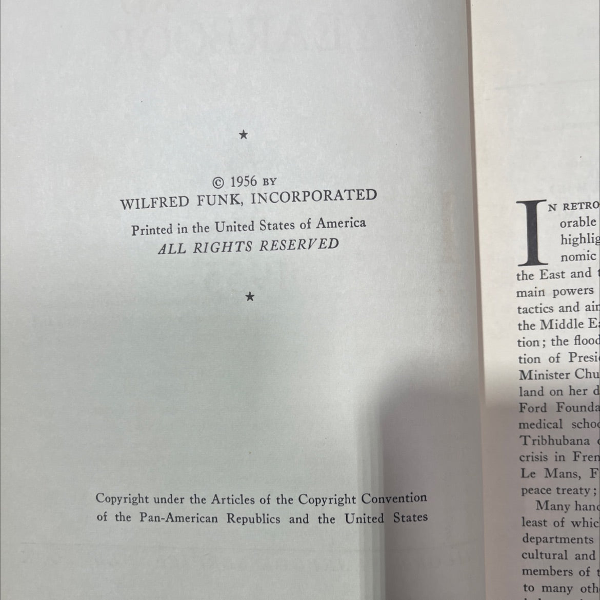 the new funk & wagnalls encyclopedia yearbook 1955 book, by unknown, 1956 Hardcover image 3