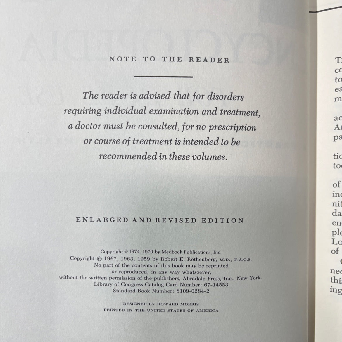 the new illustrated medical encyclopedia for home use book, by robert e. rothenberg, m.d., f.a.c.s., sylvia and lester image 3