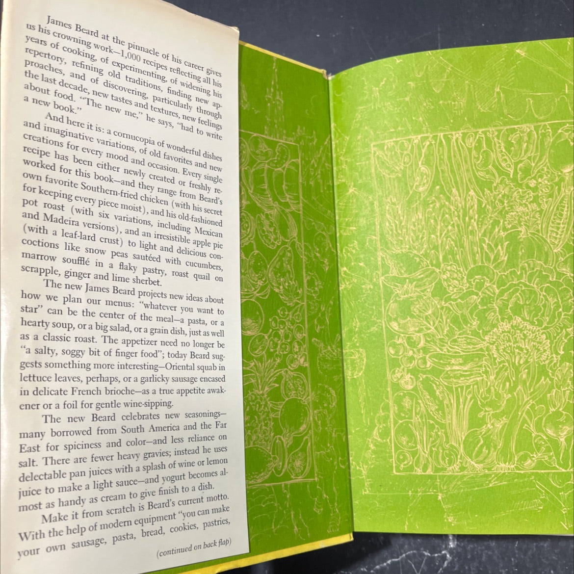 the new james beard book, by James Beard, 1981 Hardcover image 4