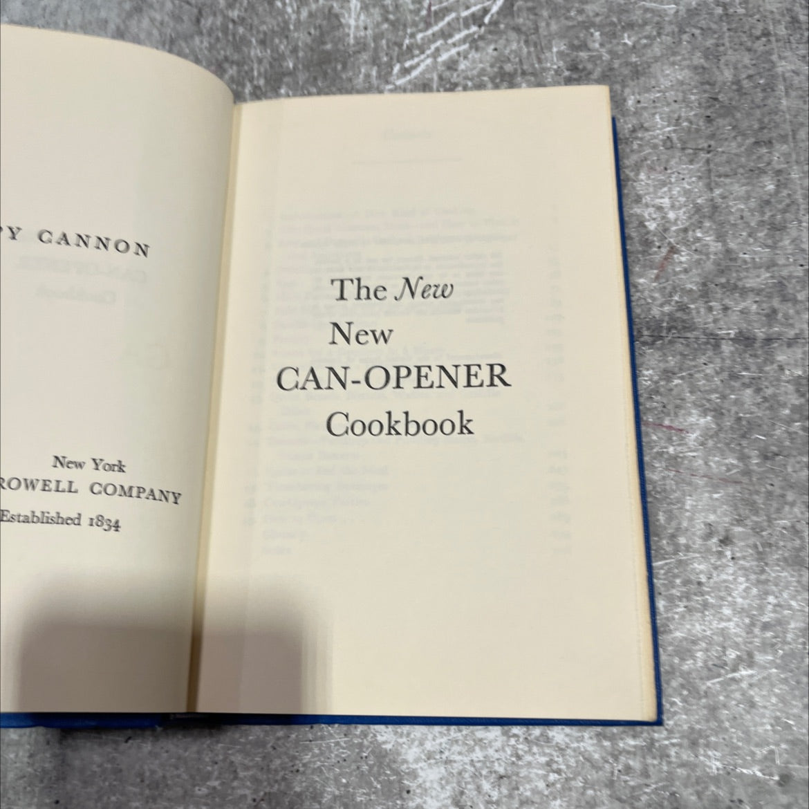 the new new can-opener cookbook book, by poppy cannon, 1968 Hardcover image 2