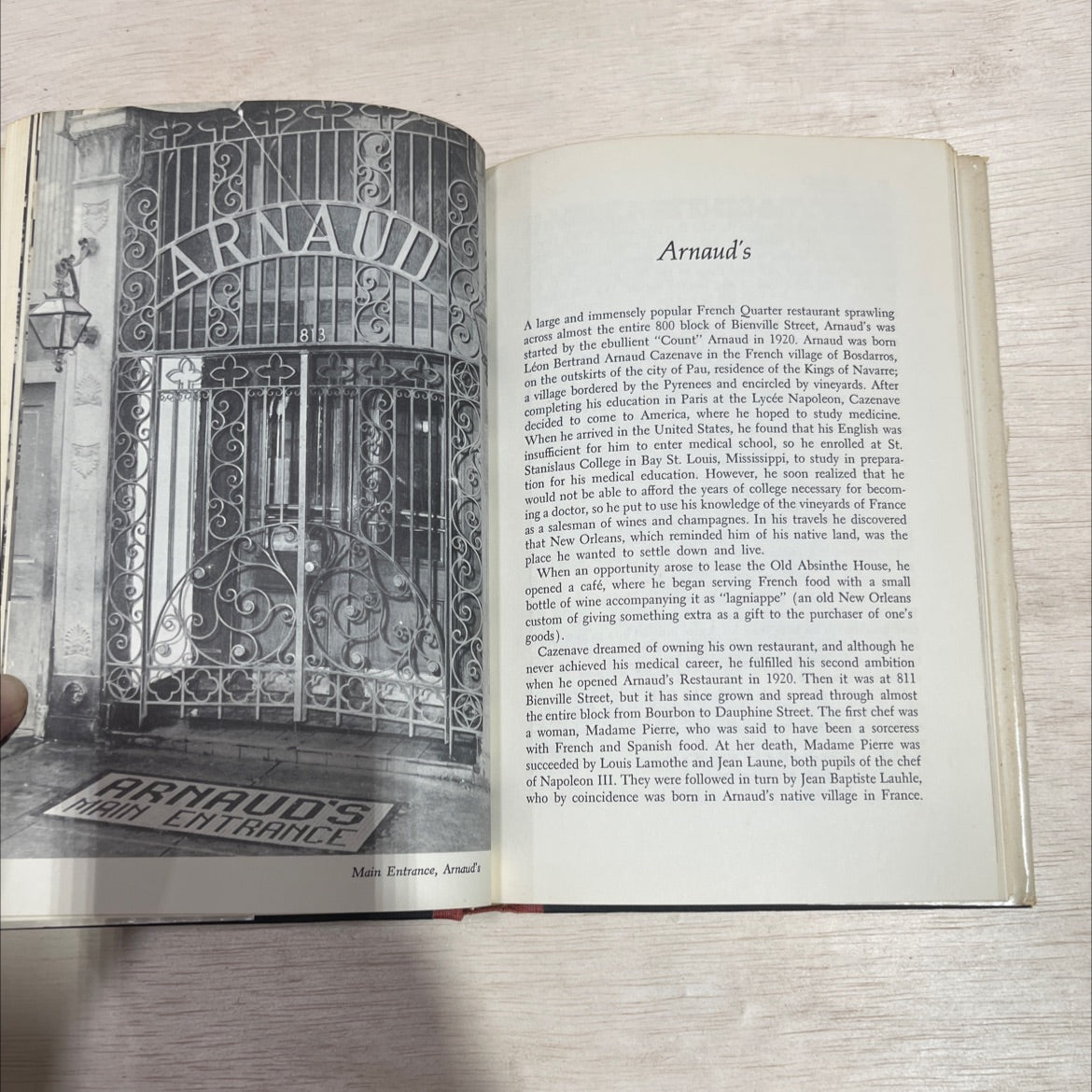 the new orleans restaurant cookbook book, by deirdre stanforth, 1967 Hardcover image 4
