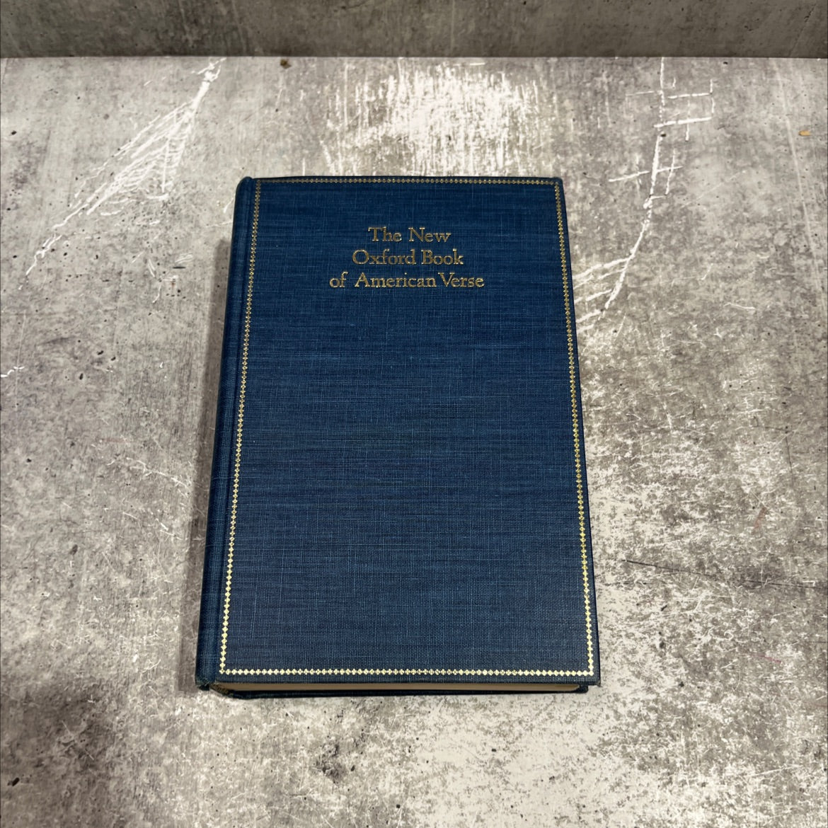 the new oxford book of american verse book, by richard ellmann, 1976 Hardcover image 1