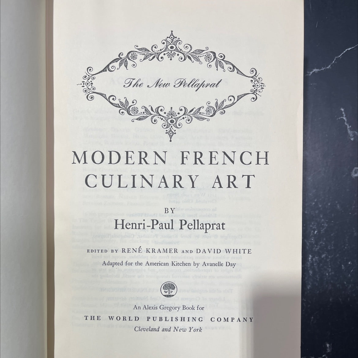 the new pellaprat modern french culinary art book, by henri-paul pellaprat, 1966 Hardcover image 2