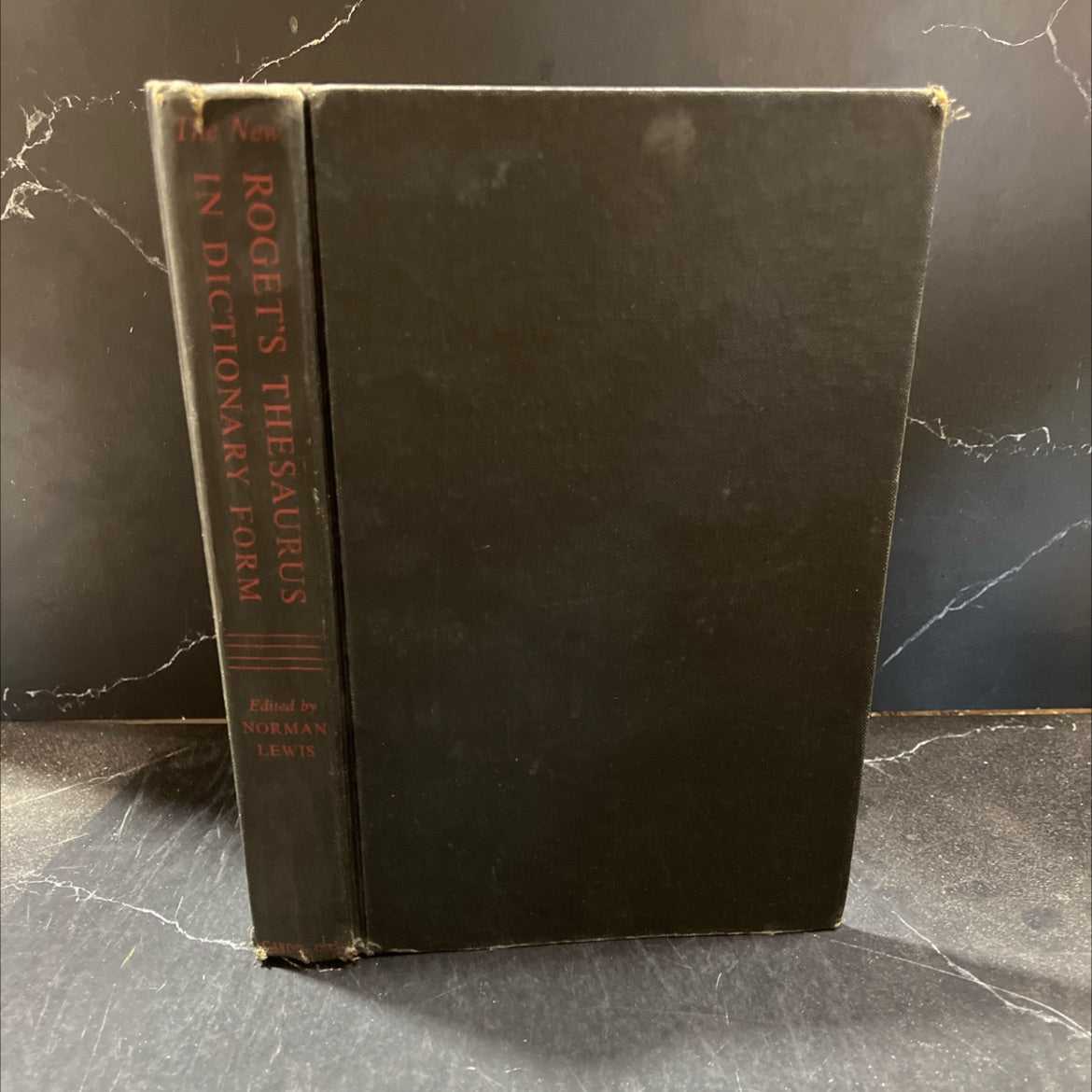 the new roget's thesaurus of the english language in dictionary form book, by norman lewis, 1961 Hardcover image 1