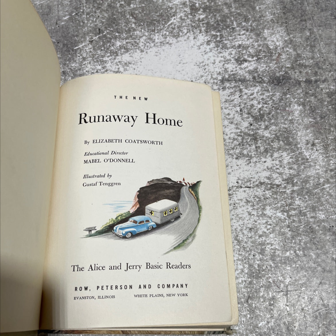 the new runaway home book, by elizabeth coatsworth, 1955 Hardcover image 2