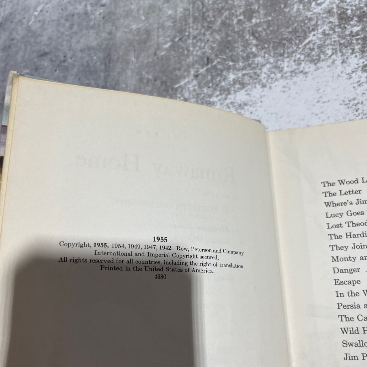 the new runaway home book, by elizabeth coatsworth, 1955 Hardcover image 3