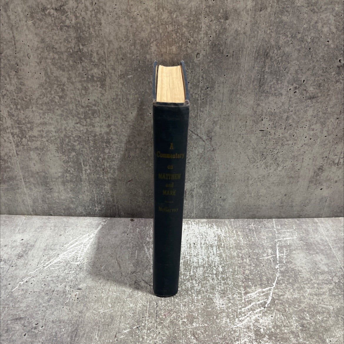 the new testament commentary. vol. i.-matthew and mark book, by j. w. mcgarvey, 1875 Hardcover image 4