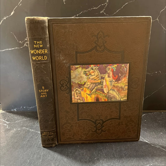 the new wonder world book, by geo. l. shuman & co., 1934 Hardcover image 1