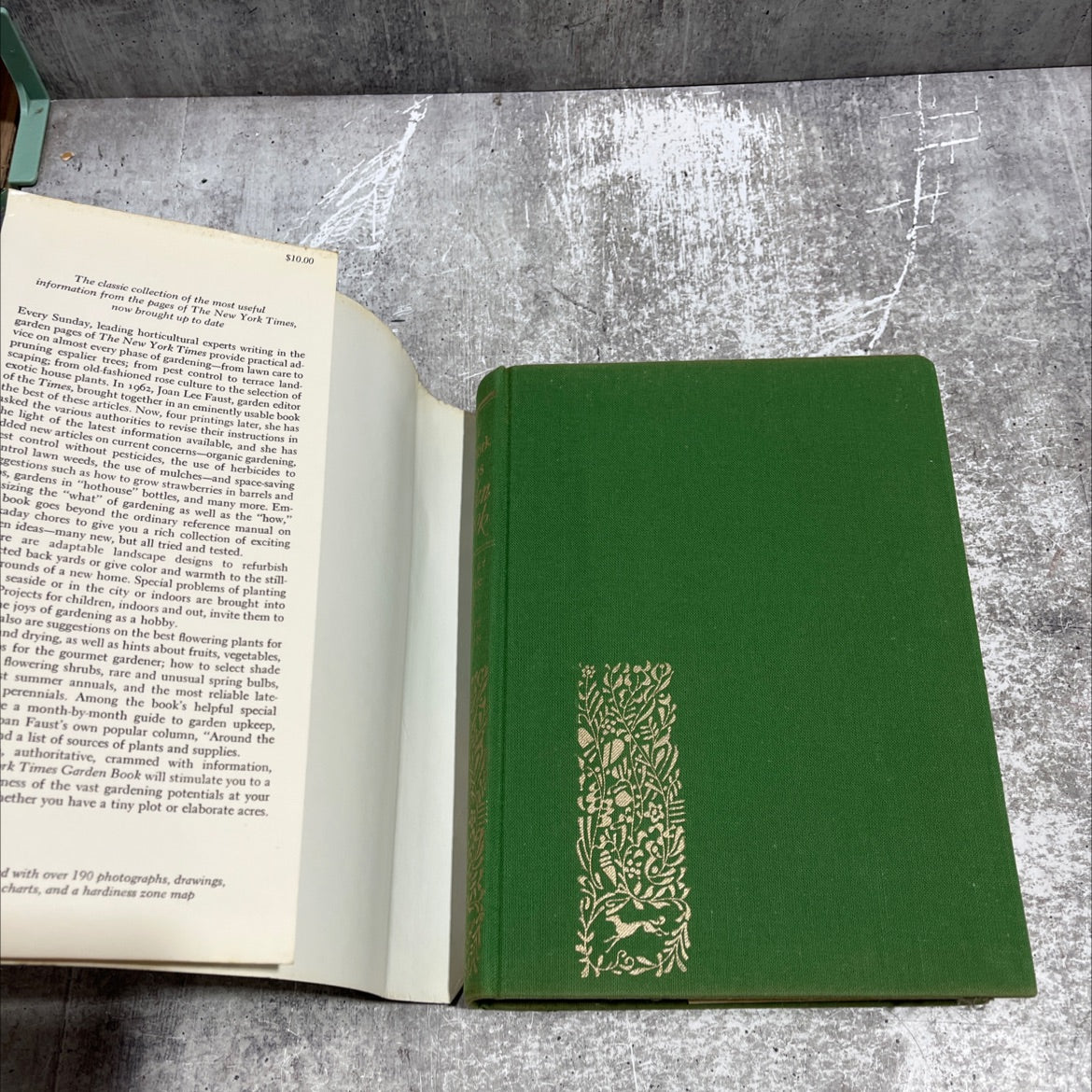 the new york times garden book book, by joan lee faust, 1974 Hardcover image 4
