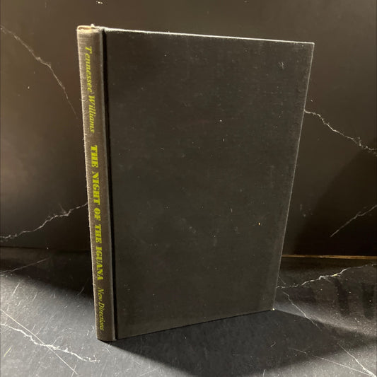 the night of the iguana book, by tennessee williams, 1962 Hardcover image 1