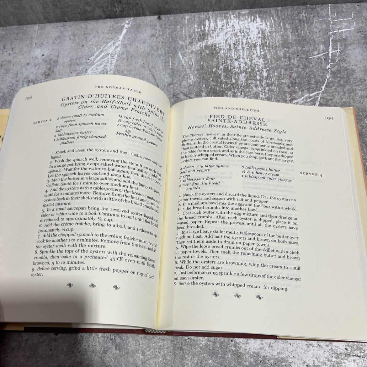 the norman table book, by claude guermont, 1985 Hardcover image 4