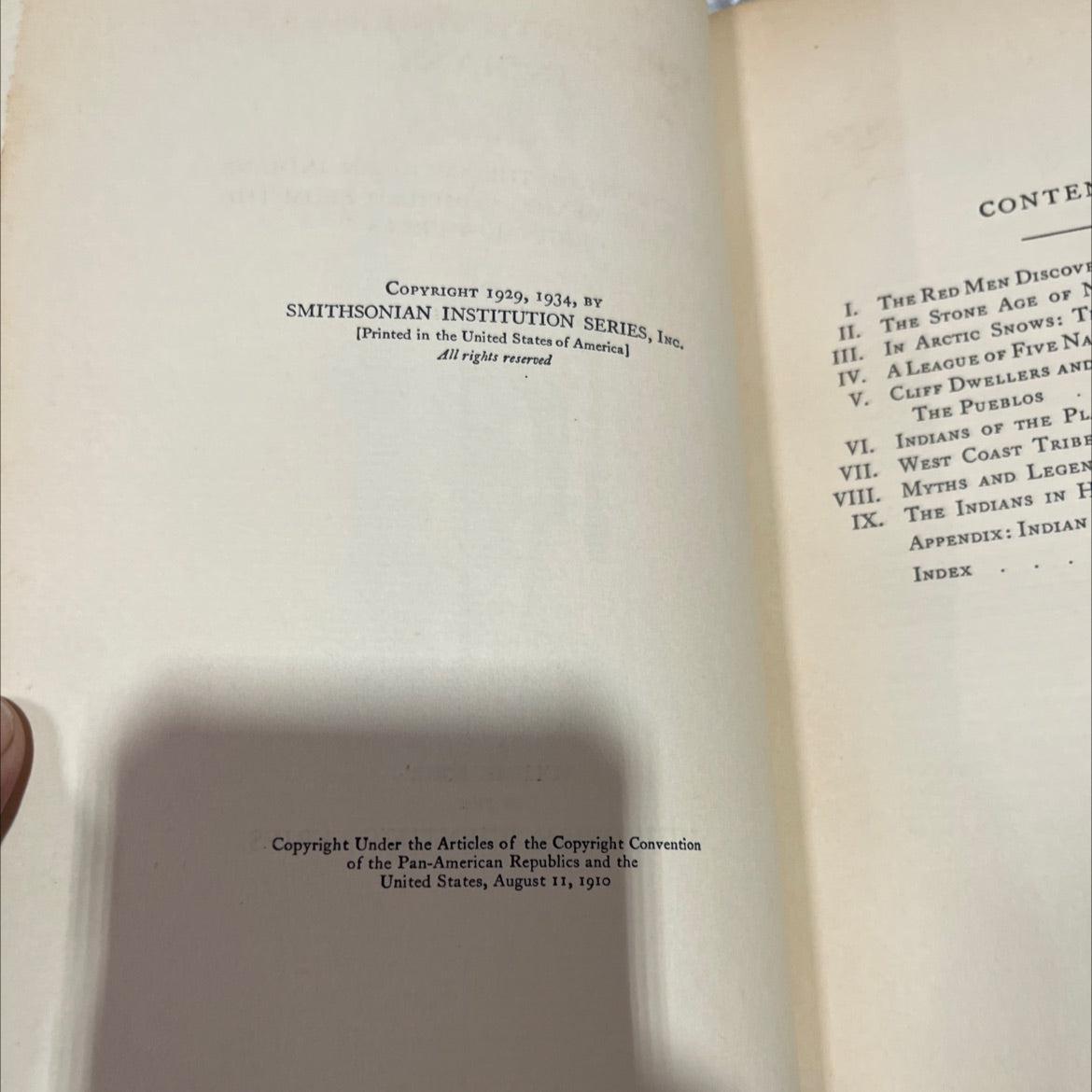 the north american indians an account of the american indians north of mexico book, by rose a. palmer, 1934 Hardcover image 3