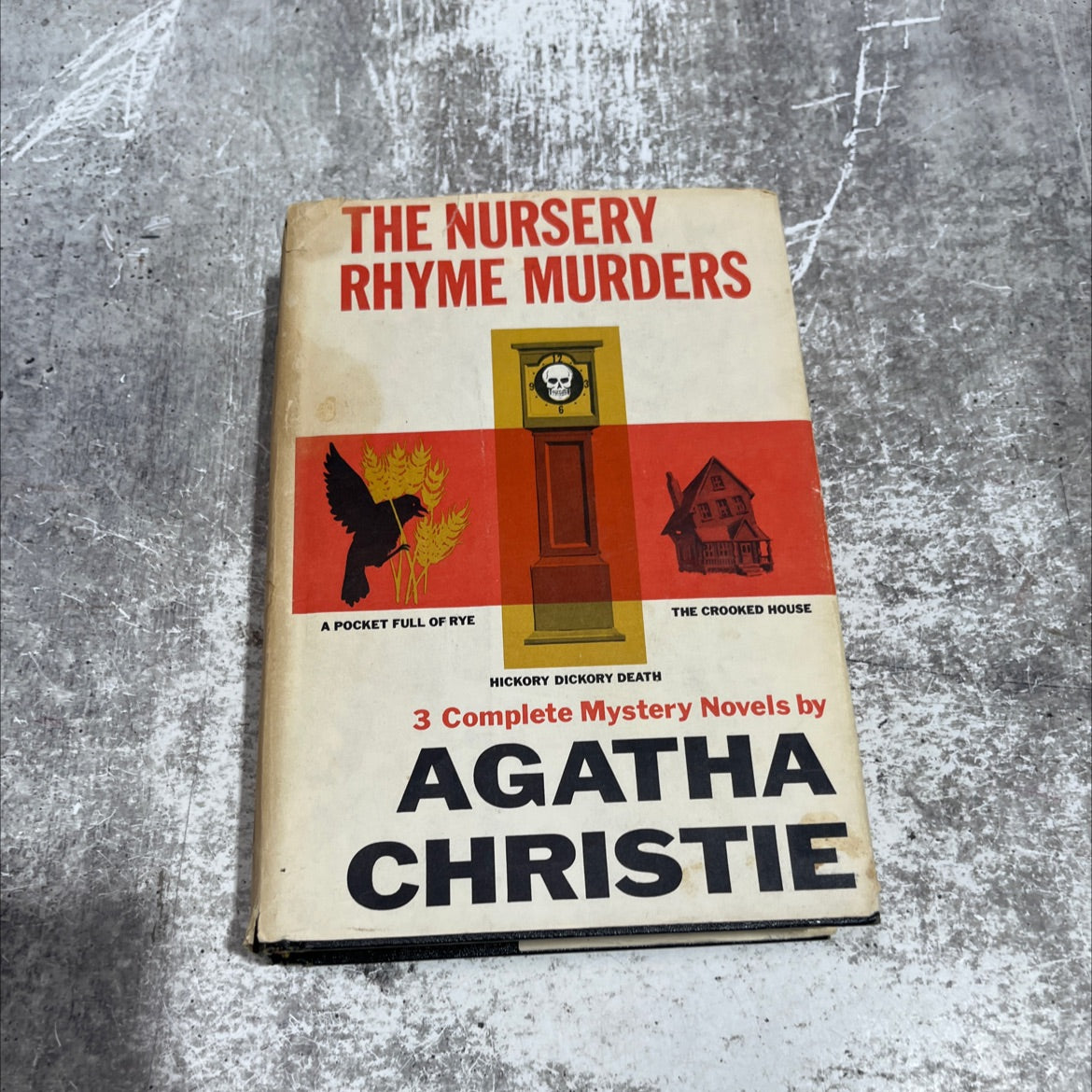 the nursery rhyme murders including a pocket full of rye hickory dickory death the crooked house book, by agatha image 1