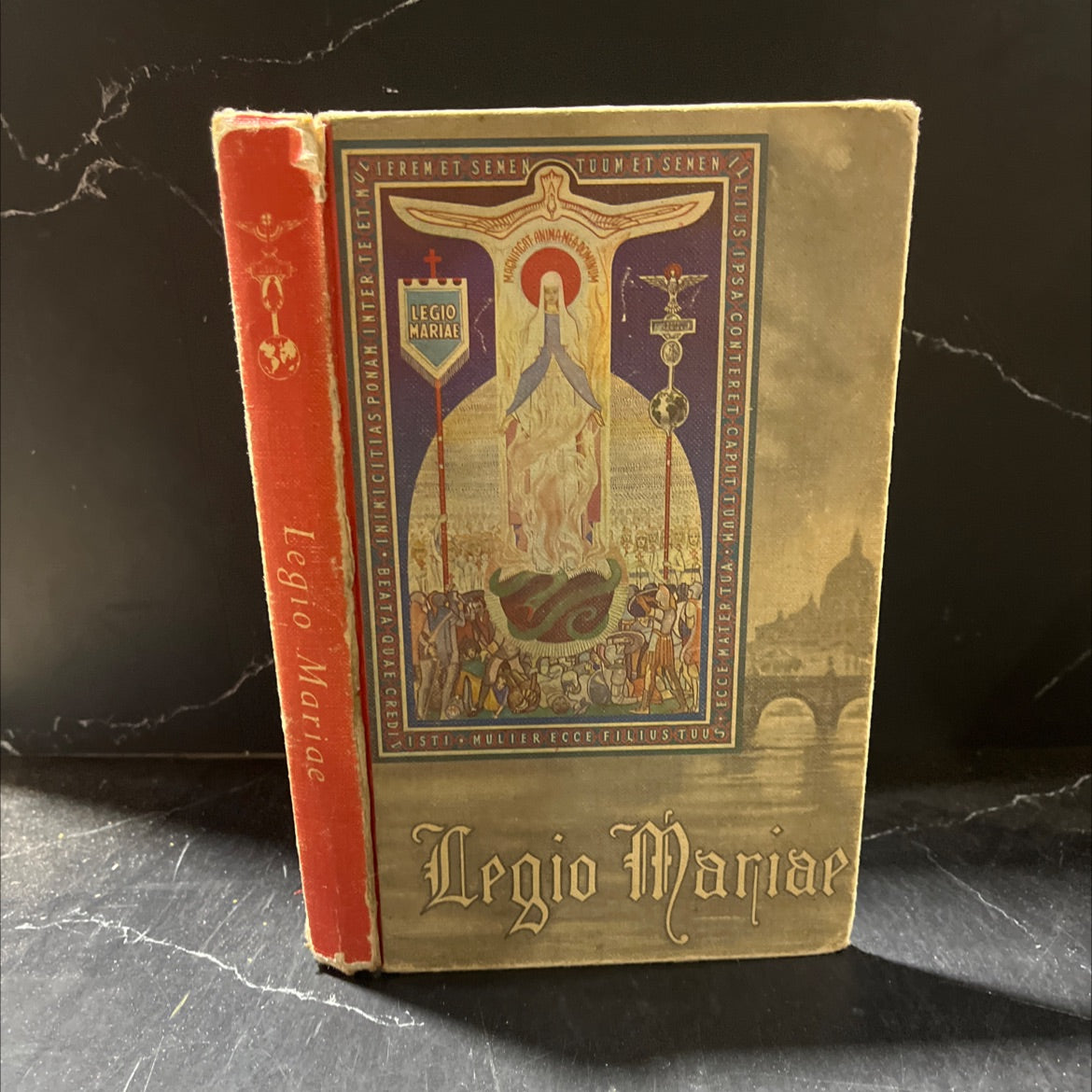 the official handbook of the legion of mary book, by concilium legionis mariae, 1969 Hardcover image 1