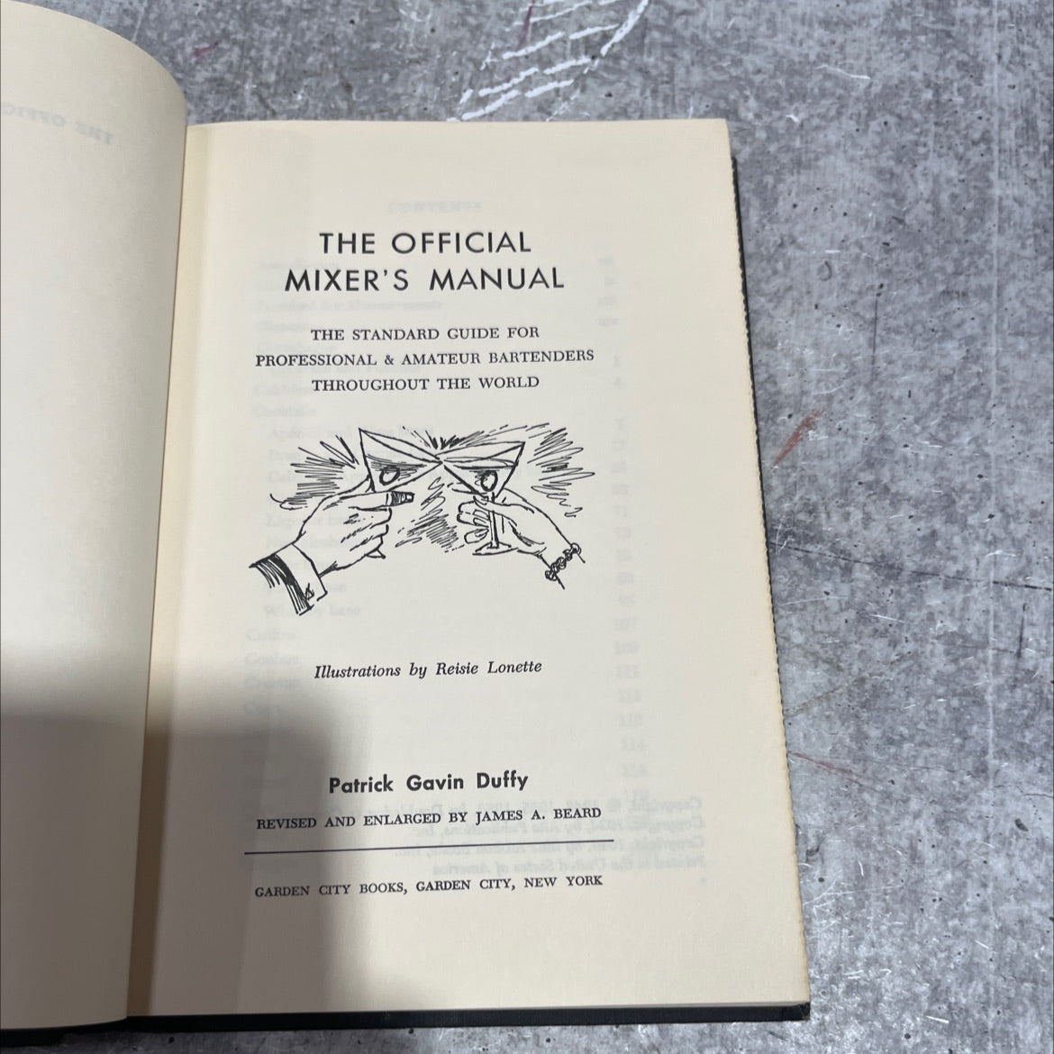 the official mixer's manual the standard guide for professional & amateur bartenders throughout the world book, by image 2