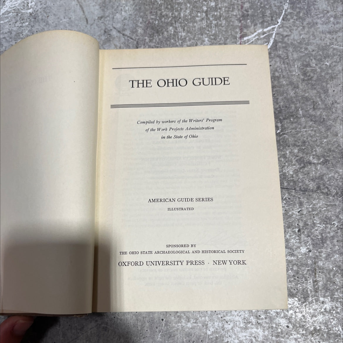 the ohio guide book, by workers of the writers' program of the work projects administration in the state of ohio, 1940 image 2