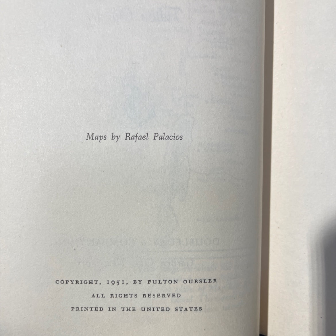 the old testament story book, by fulton oursler, 1951 Hardcover image 3