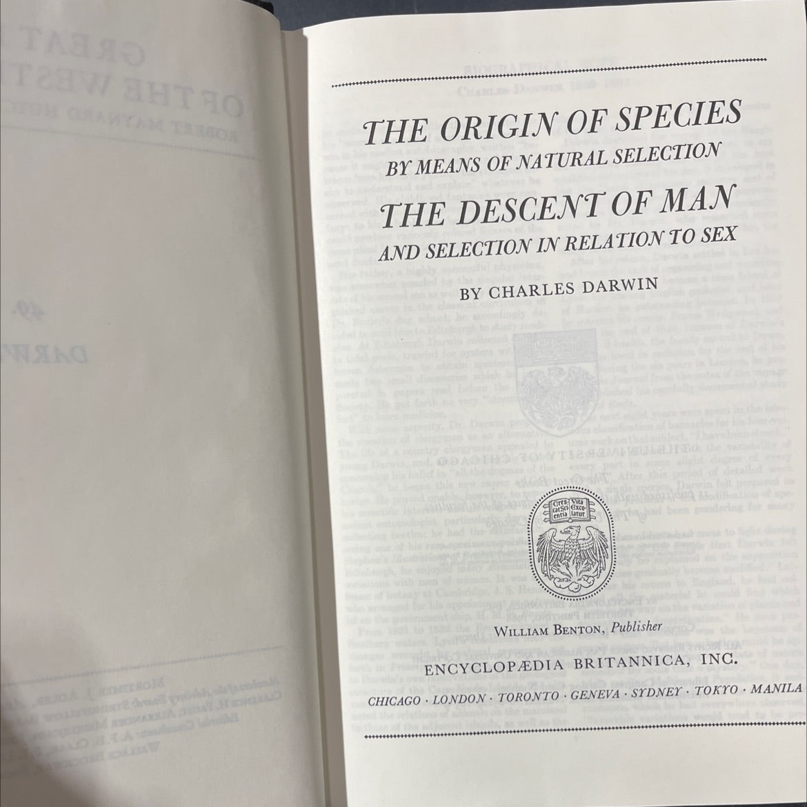 the origin of species by means of natural selection the descent of man and selection in relation to sex book, by image 2