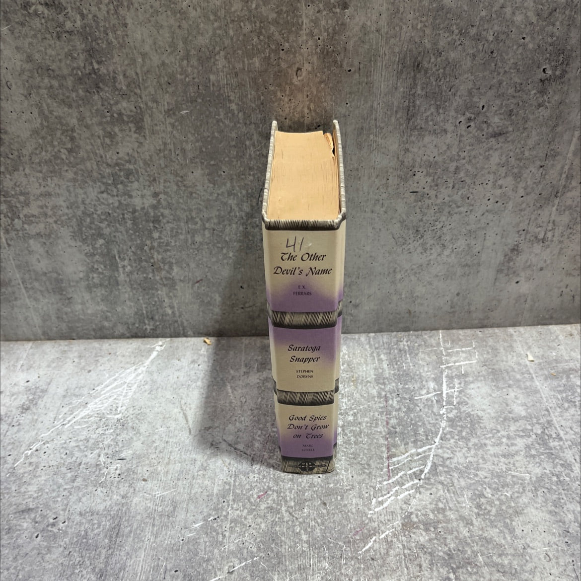 the other devil's name book, by e.x. ferrars, 1986 Hardcover image 4