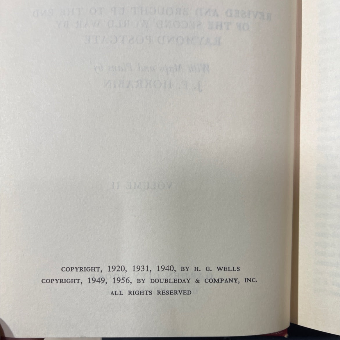 the outline of history being a plain history of life and mankind book, by h. g. wells, 1956 Hardcover image 3
