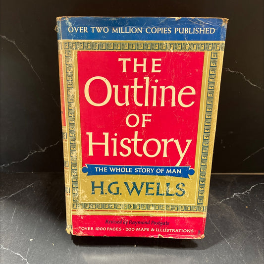 the outline of history being a plain history of life and mankind book, by h. g. wells, 1961 Hardcover image 1