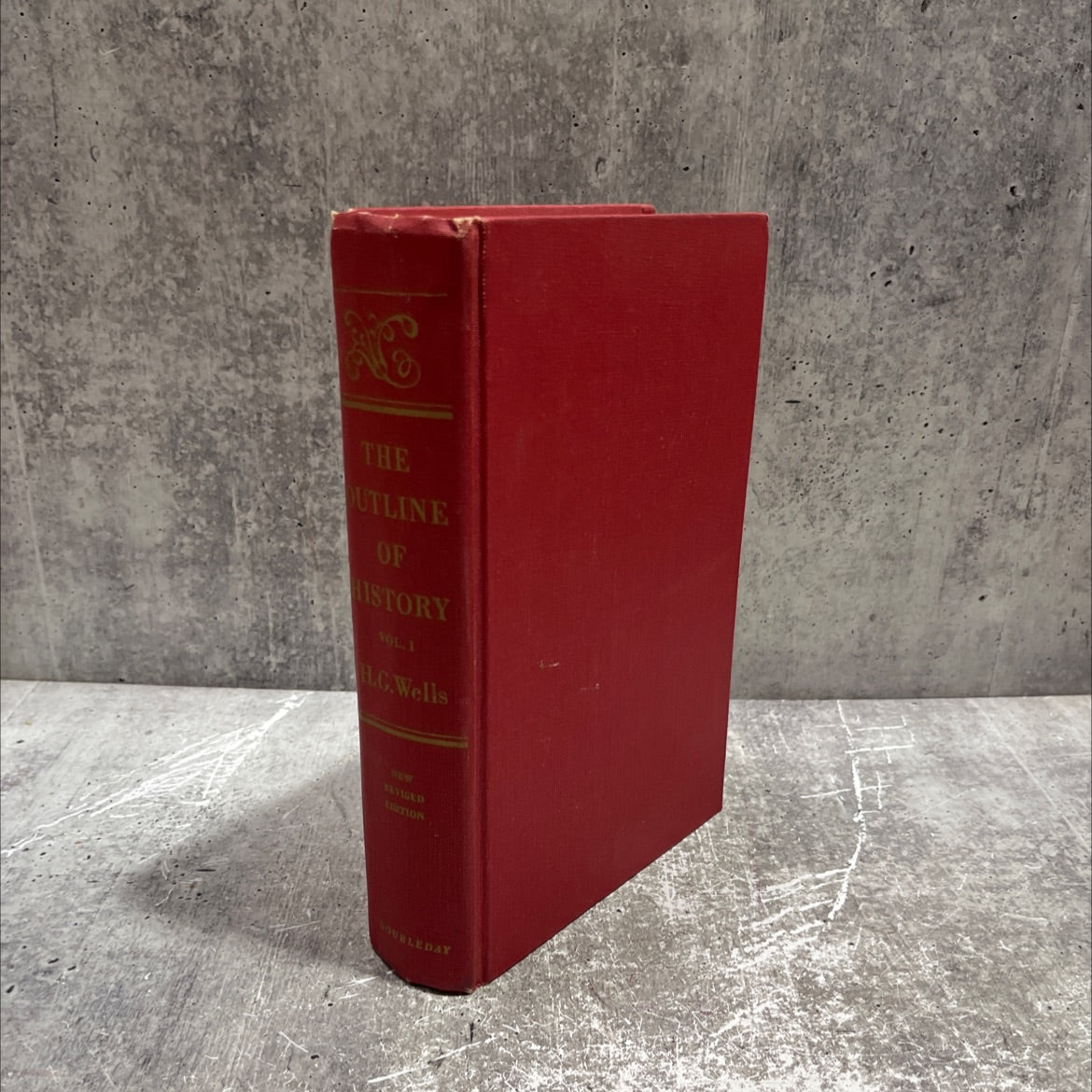 the outline of history book, by h.g. wells, 1971 Hardcover image 1