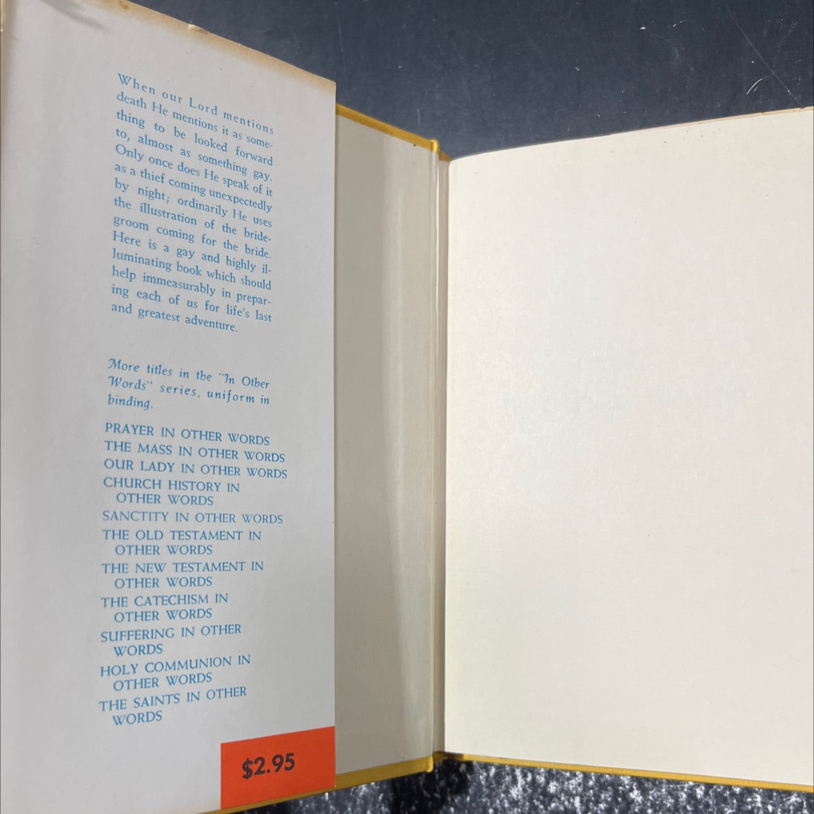 the outspoken ones book, by Dom Hubert van Zeller, 1963 Hardcover image 4