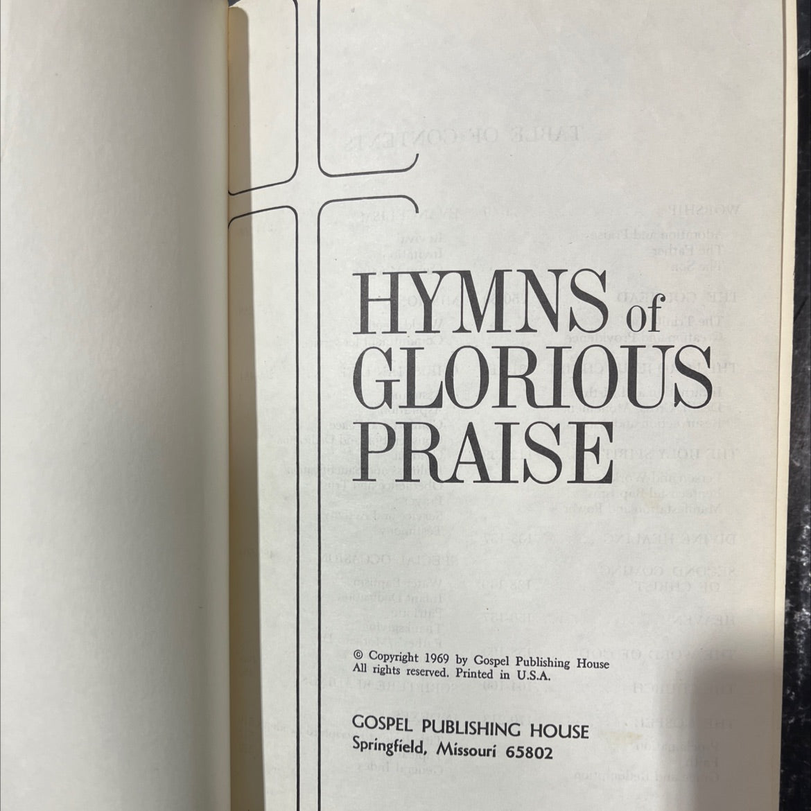 the ow obé hymns of glorious praise book, by unknown, 1969 Hardcover image 2