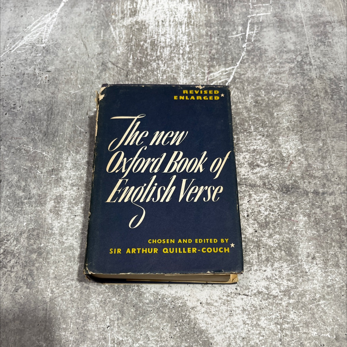 the oxford book of english verse book, by sir arthur quiller-couch, 1918 Hardcover image 1