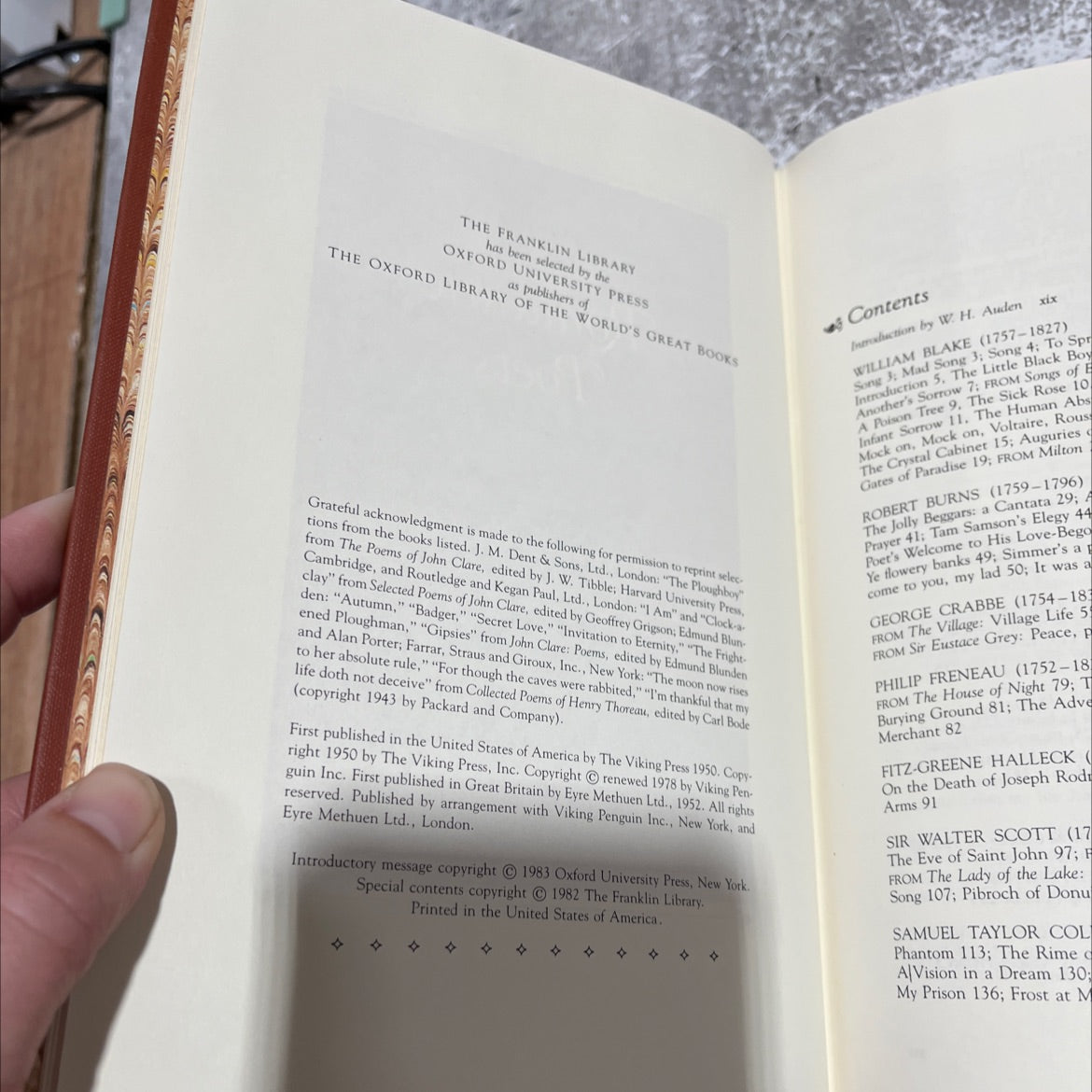 the oxford library of the world's great books romantic poets william blake to edgar allan poe book, by W. H. Auden and image 3