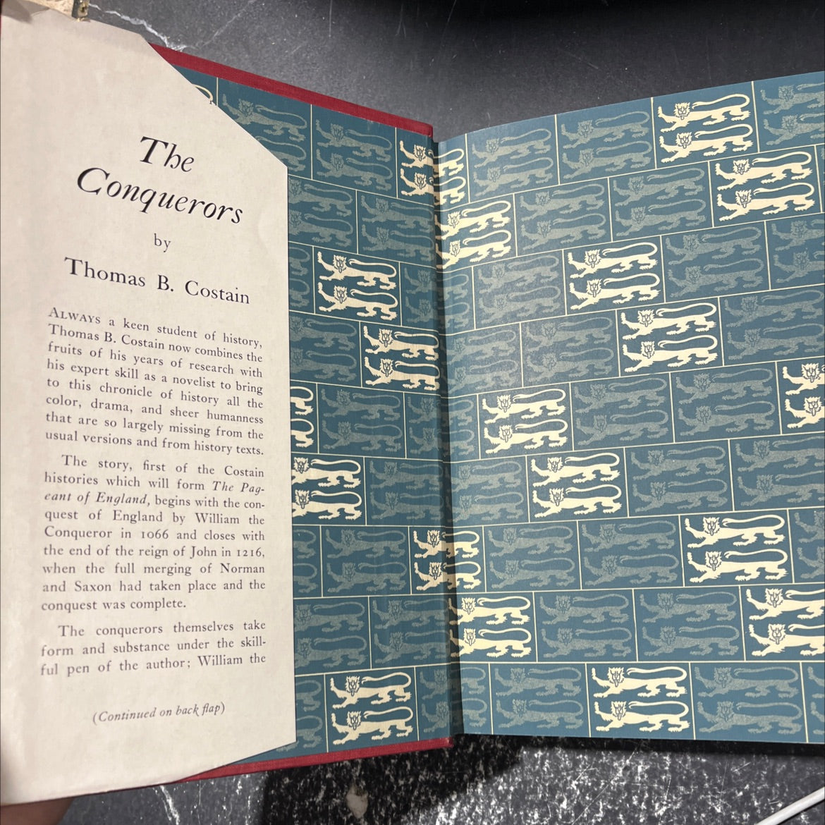 the pageant of england book, by thomas b. costain, 1949 Hardcover image 4