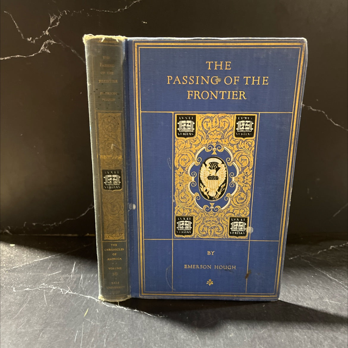 the passing of the frontier a chronicle of the old west book, by emerson hough, 1918 Hardcover image 1