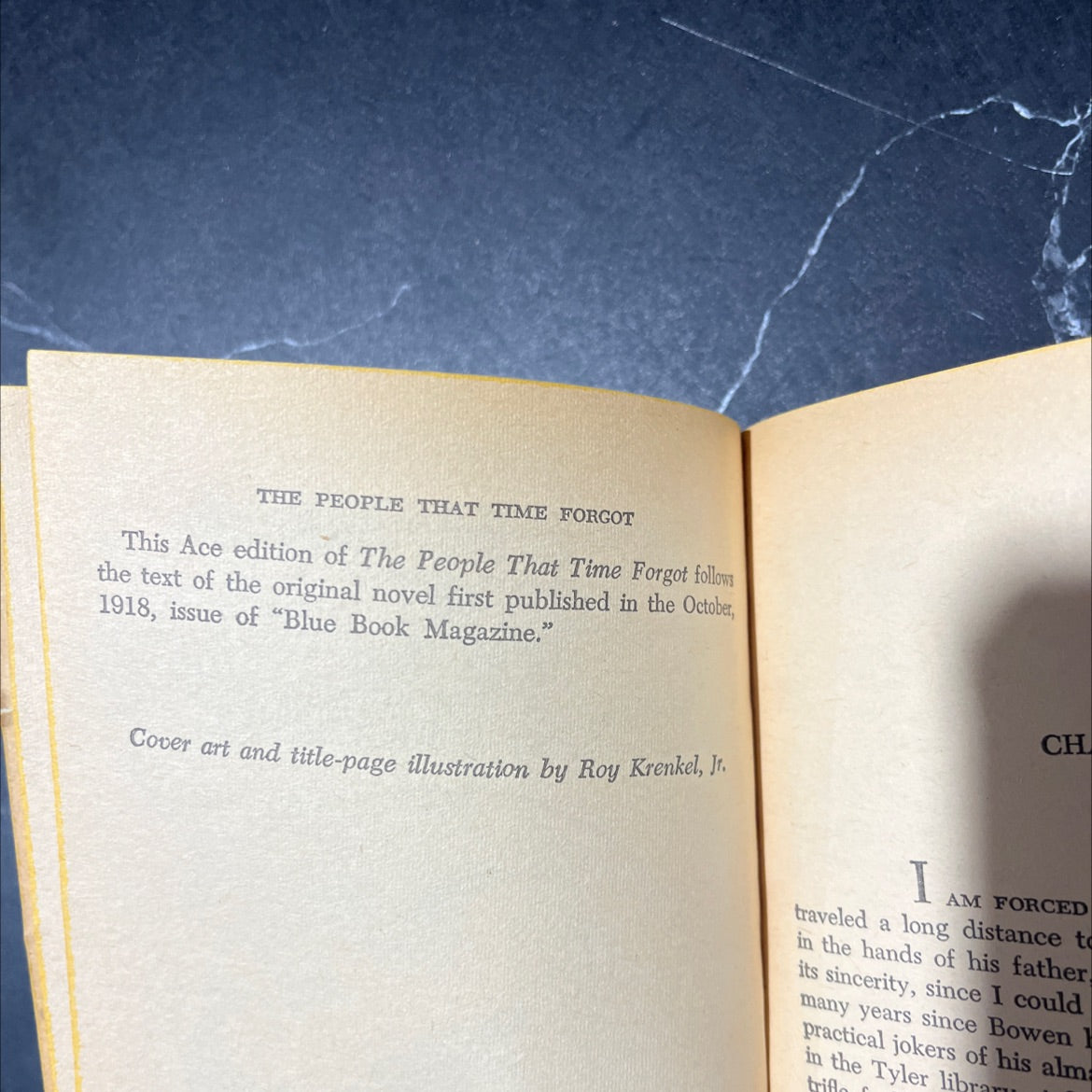 the people that time forgot book, by edgar rice burroughs, 1970 Paperback image 3