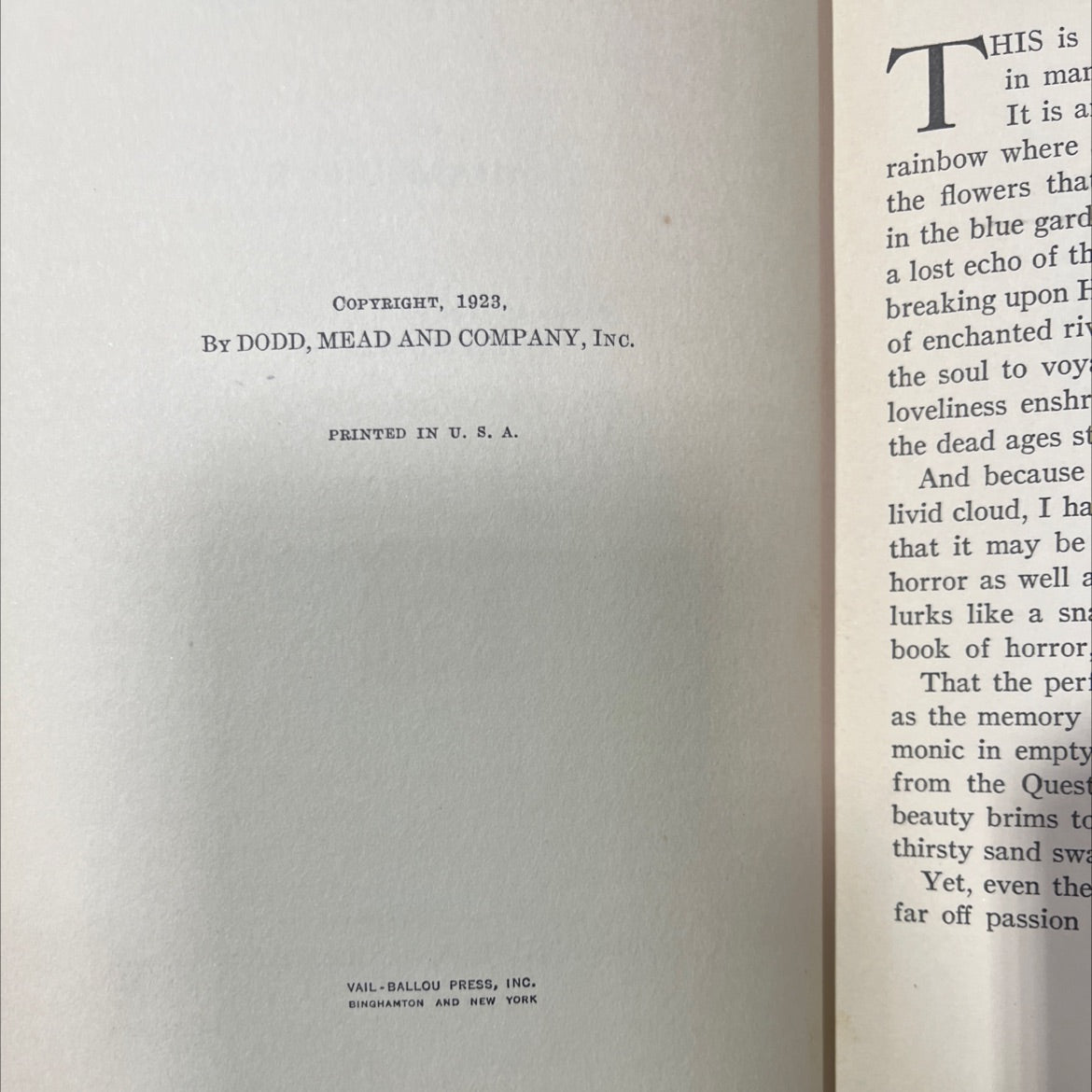 the perfume of the rainbow and other stories book, by l. adams beck, 1923 Hardcover image 3