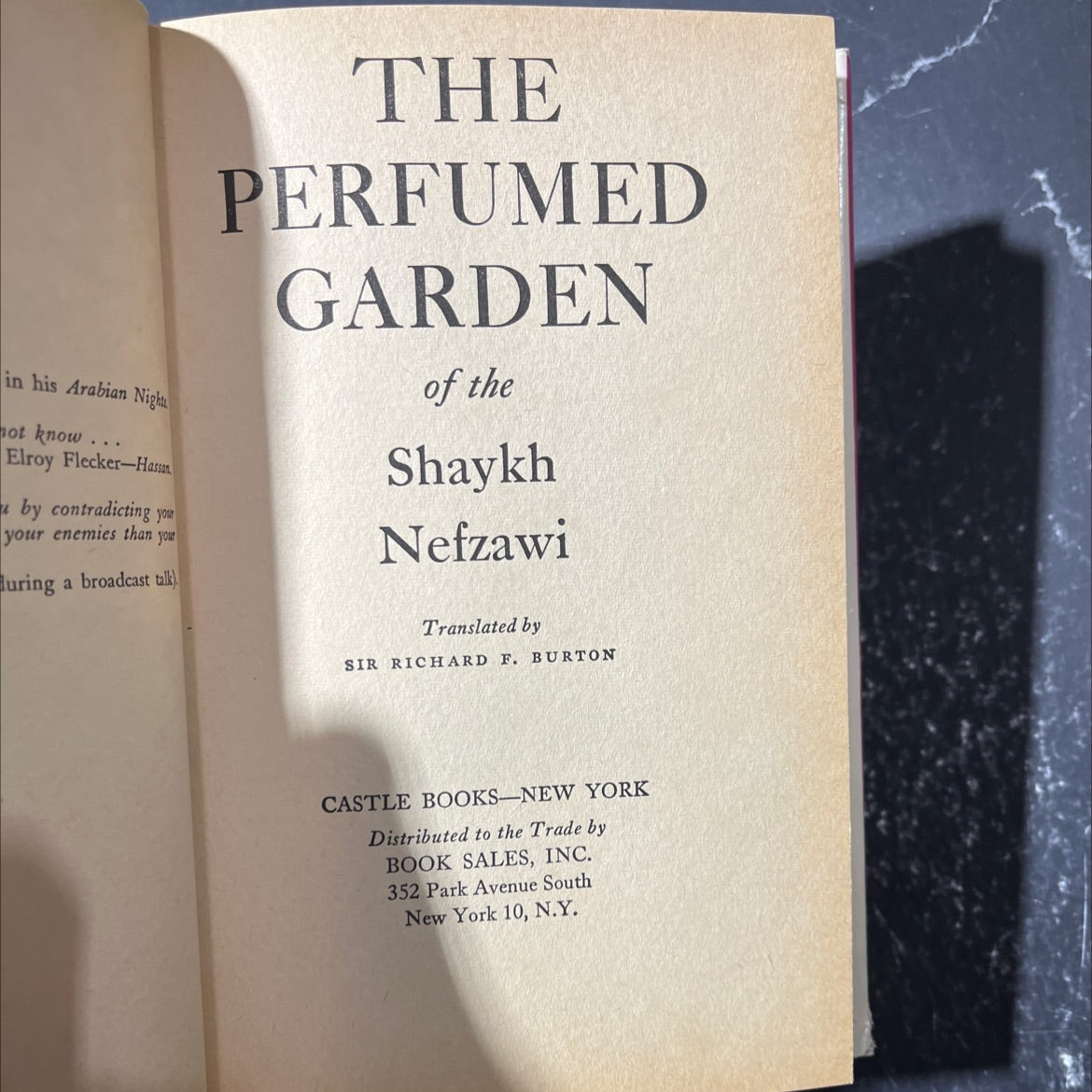 the perfumed garden of the shaykh nefzawi book, by sir richard f. burton, 1964 Hardcover image 2