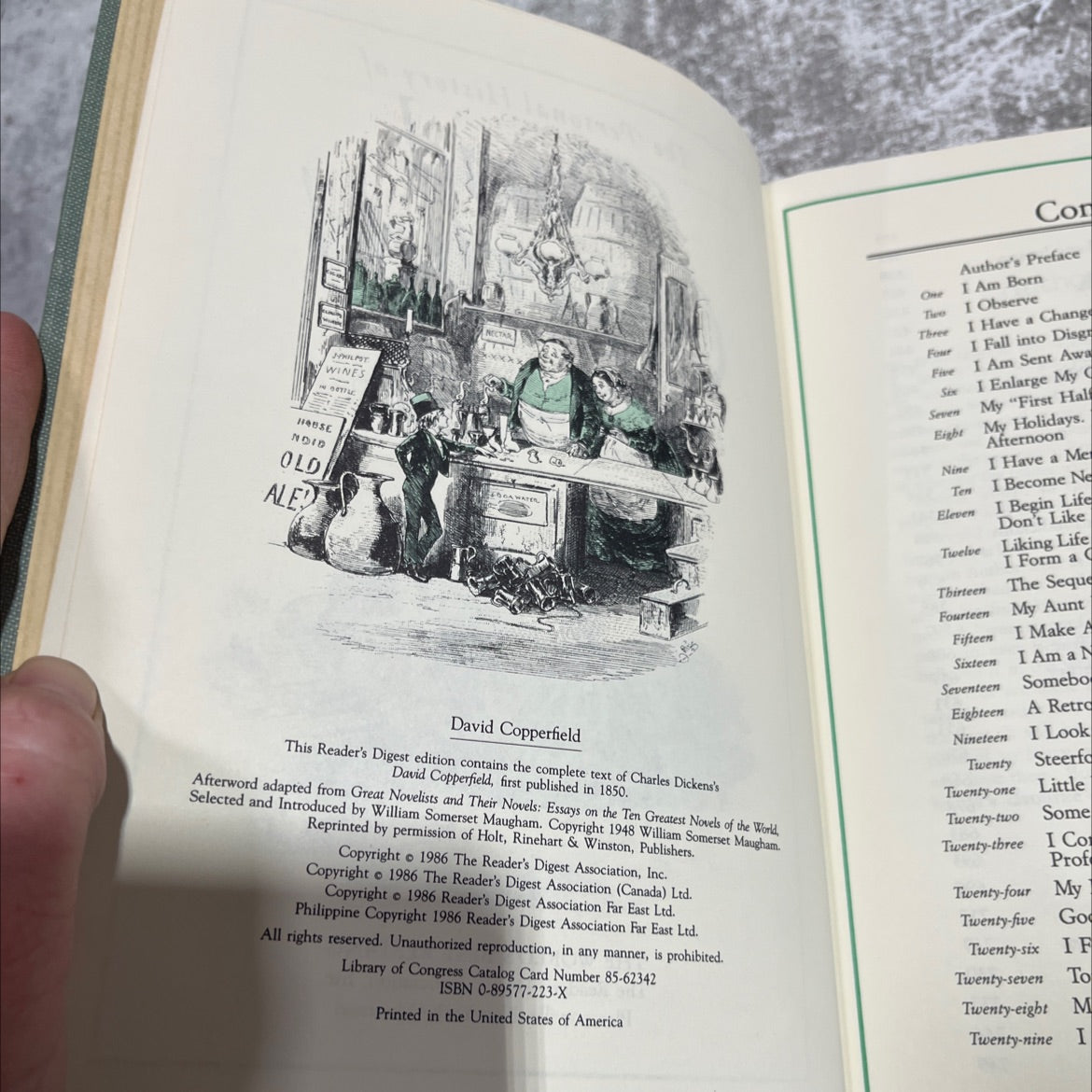 the personal history of david copperfield book, by charles dickens, 1986 Hardcover image 3