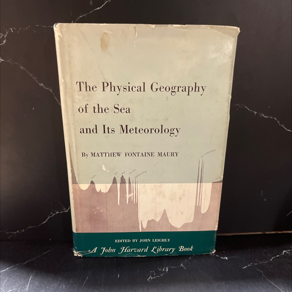 the physical geography of the sea and its meteorology book, by matthew fontaine maury, 1963 Hardcover image 1