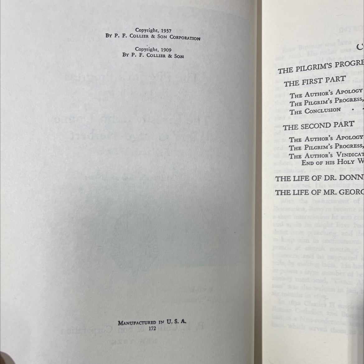 the pilgrim's progress book, by john bunyan, 1937 Hardcover image 3