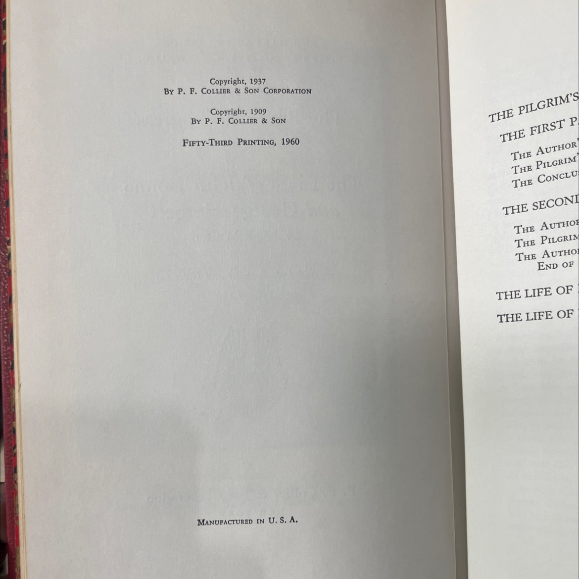 the pilgrim's progress book, by john bunyan, 1960 Hardcover image 3