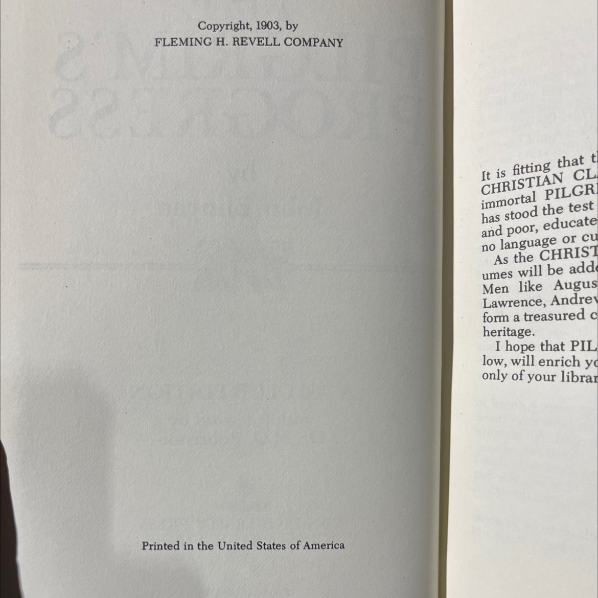 the pilgrim's progress book, by john bunyan, 1978 Hardcover image 3