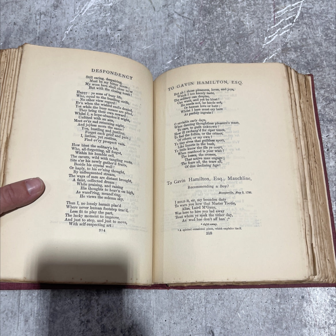 the poems and songs of robert burns book, by robert burns, 1904 Hardcover image 3