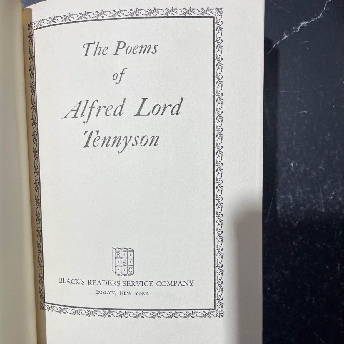 the poems of alfred lord tennyson book, by alfred lord tennyson, 1932 Hardcover image 2